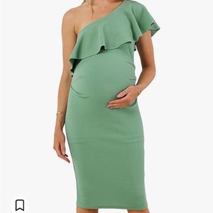 Green Maternity Dress